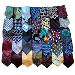 Lot Of Over 35 Nice Ties Good Names Preowned Donald Trump, Stafford, Zylos Lot